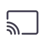 Cast SVG Icon